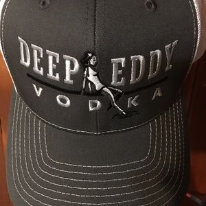 Deep Eddy Vodka mesh trucker hat.